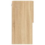 Meuble TV avec lumières LED chêne sonoma 40,5x30x60 cm – Image 8