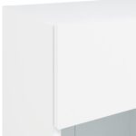 Meuble TV mural avec lumières LED blanc 40x30x60,5 cm – Image 10