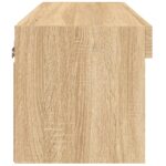 Meuble TV avec lumières LED chêne sonoma 60x30x30 cm – Image 7