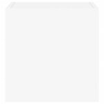 Meubles TV muraux avec lumières LED 2 pcs blanc 30,5x35x30 cm – Image 8