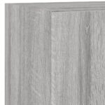 Meuble TV mural avec lumières LED sonoma gris 40,5x35x40 cm – Image 11