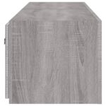 Meubles TV muraux et lumières LED 2pcs sonoma gris 80x35x31 cm – Image 8