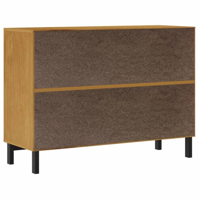 Commode FLAM 110x40x80 cm bois de pin massif – Image 5