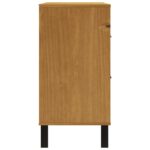 Commode FLAM 110x40x80 cm bois de pin massif – Image 4