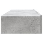 Meubles TV avec lumières LED 2 pcs gris béton 60x35x15,5 cm – Image 7