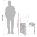 Chaise inclinable de jardin et repose-pied beige résine tressée – Image 9