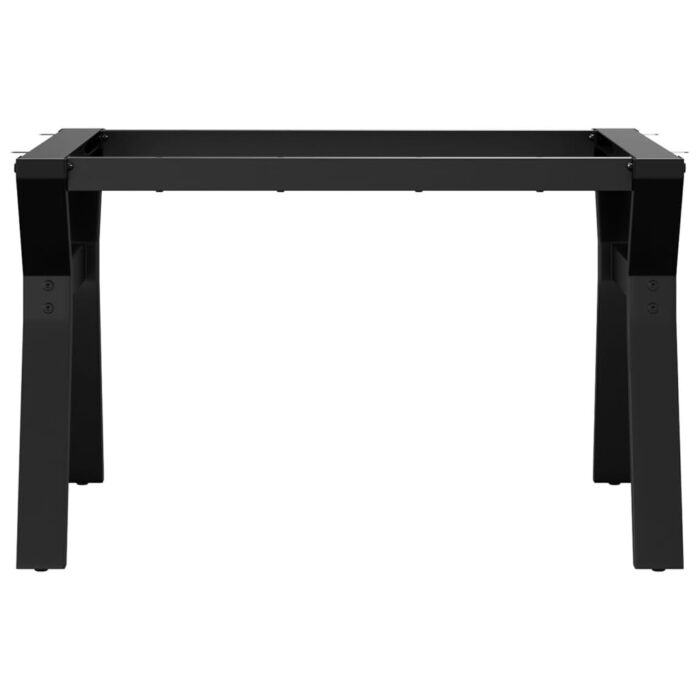 Pieds de table basse cadre en Y 70x60x43 cm acier – Image 2