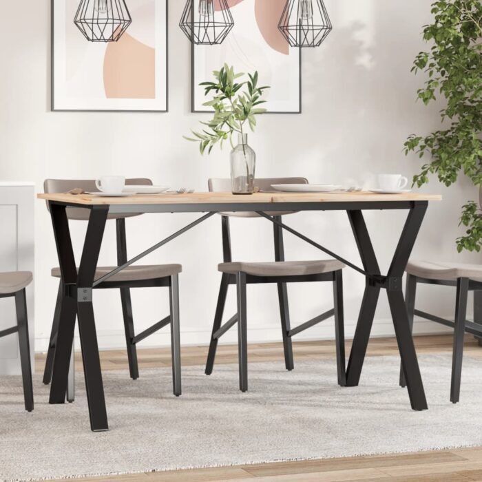 VXL8721012283046_m_en_hd_1.jpg Pieds de table à manger cadre en Y 120x60x73 cm acier – Image 1