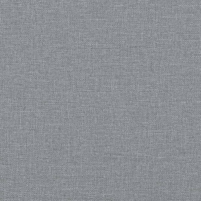 Ensemble de canapés 3 pcs gris clair tissu – Image 6