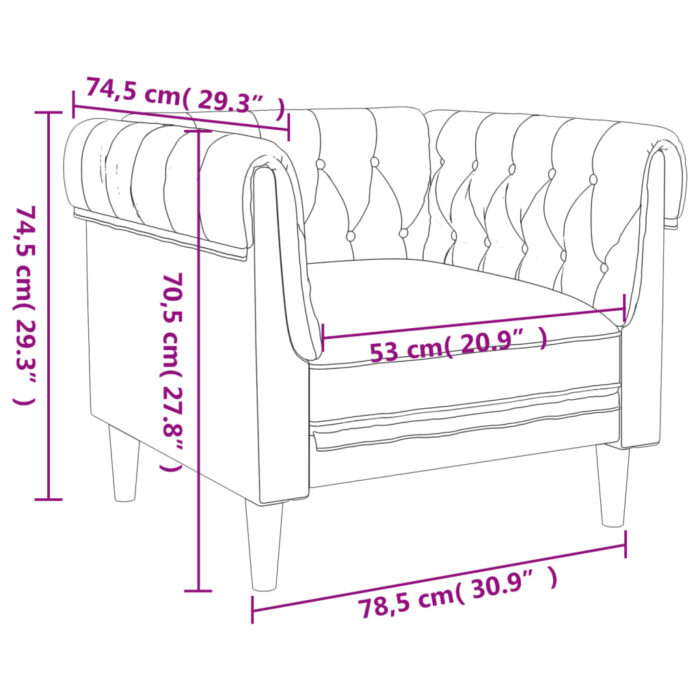 Ensemble de canapés 3 pcs gris clair tissu – Image 9