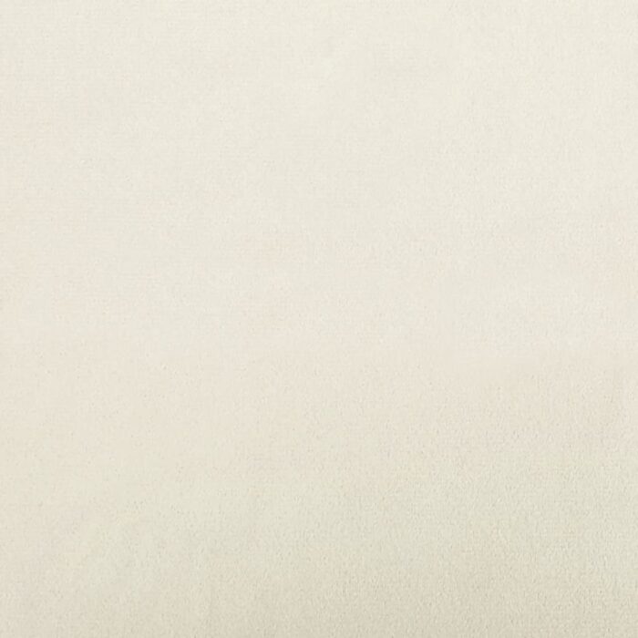 Ensemble de canapés 3 pcs crème velours – Image 6