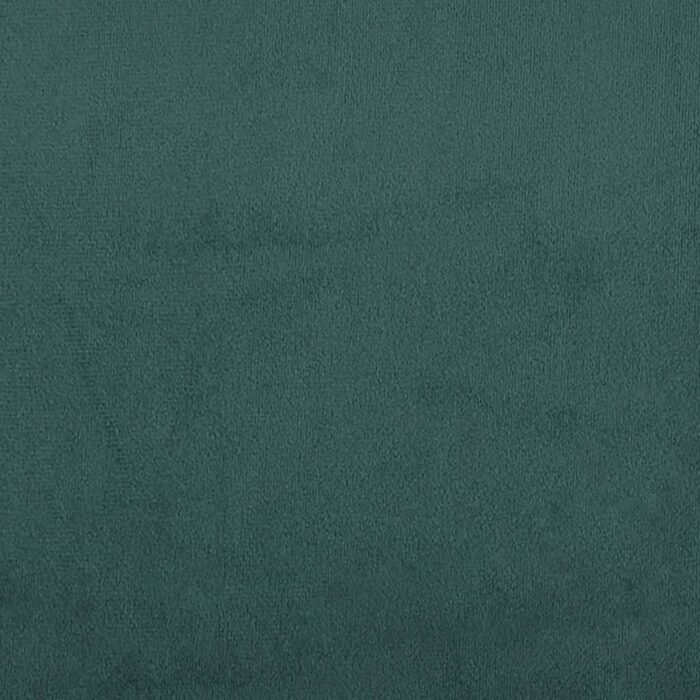 Ensemble de canapés 2 pcs vert foncé velours – Image 5
