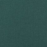 Ensemble de canapés 3 pcs vert foncé tissu – Image 6