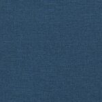 Ensemble de canapés 3 pcs bleu tissu – Image 6