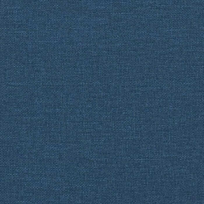 Ensemble de canapés 3 pcs bleu tissu – Image 6