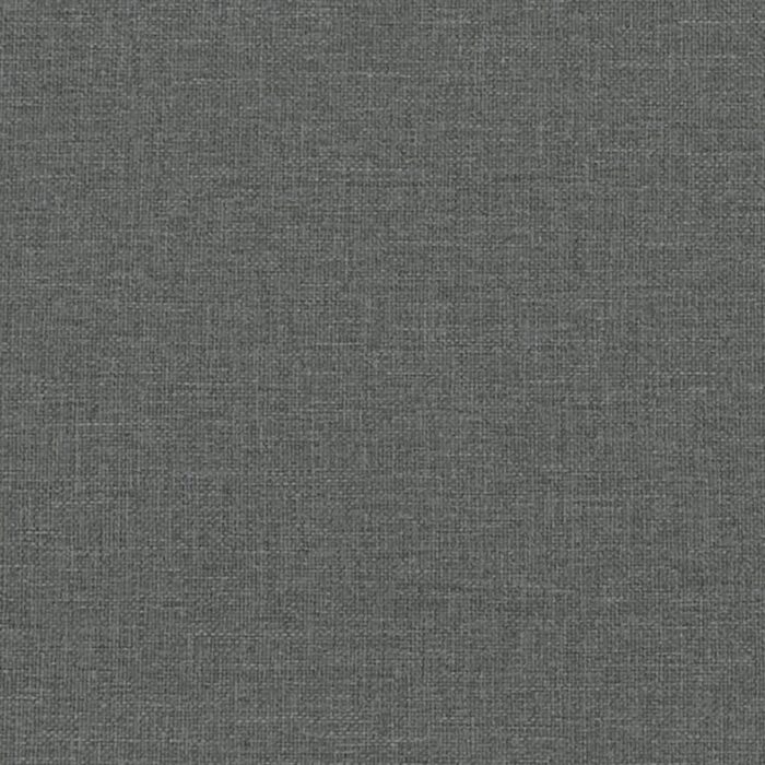 Ensemble de canapés 2 pcs gris foncé tissu – Image 5