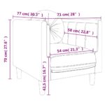 Ensemble de canapés 3 pcs avec coussins noir velours – Image 7