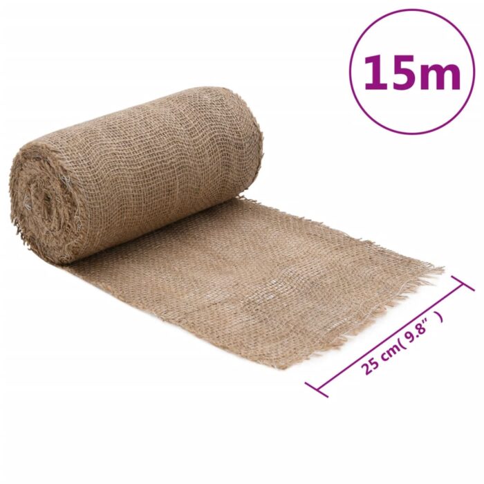 Rouleau de jute 0,25x15 m 100 % jute 200 g/m² – Image 5