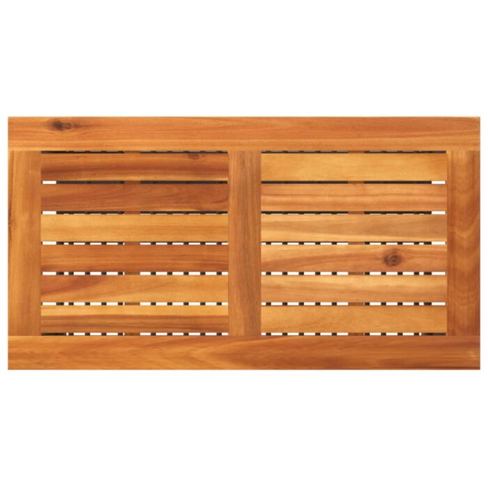 VXL8721012308060_g_en_hd_4.jpg Table de jardin noir 70x38x42 cm résine tressée et bois acacia – Image 4