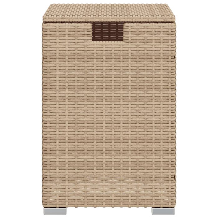 Table de couverture de bouteille de propane beige 40x40x60 cm – Image 3