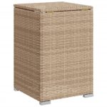 Table de couverture de bouteille de propane beige 40x40x60 cm – Image 5