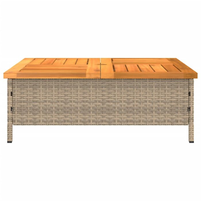 Couvercle de base de parasol beige 70x70x25 cm – Image 4