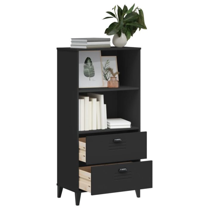 VXL8721012310476_g_en_hd_2.jpg Bibliothèque VIKEN noir 60x35x123 cm bois d'ingénierie – Image 2
