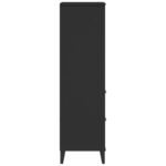 Bibliothèque VIKEN noir 60x35x123 cm bois d'ingénierie – Image 5