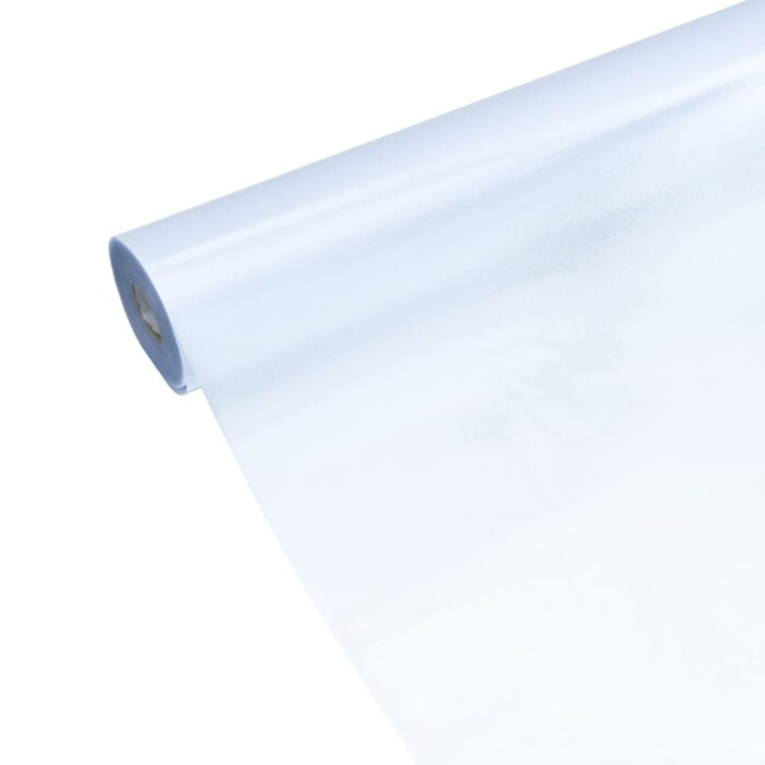 Film de fenêtre statique dépoli gris transparent 45x2000 cm PVC – Image 6