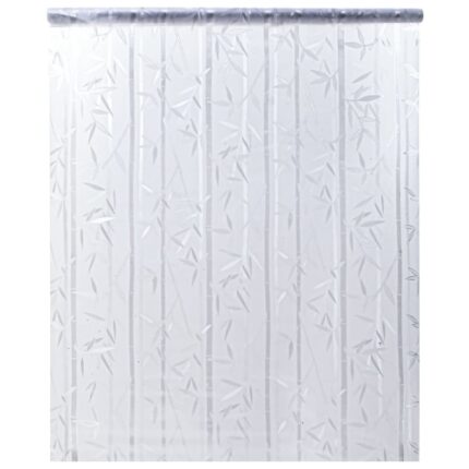 Film pour fenêtre dépoli motif de bambou 60x500 cm PVC