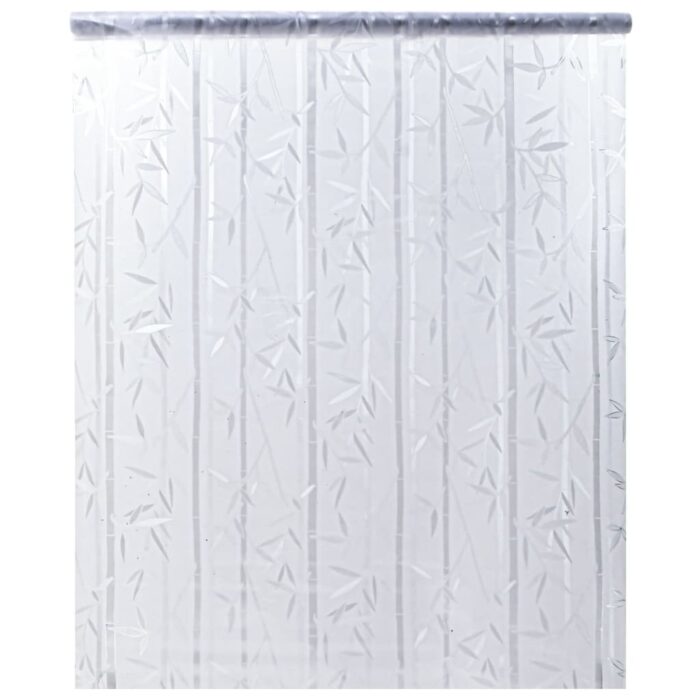 Film pour fenêtre dépoli motif de bambou 60x500 cm PVC – Image 1