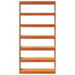 Bibliothèque/Séparateur de pièce 100x30x199,5 cm bois de pin – Image 3
