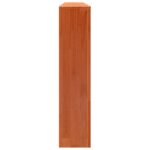 Cache-radiateur cire marron 169x19x84 cm bois massif de pin – Image 4