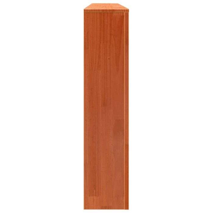 Cache-radiateur cire marron 169x19x84 cm bois massif de pin – Image 4