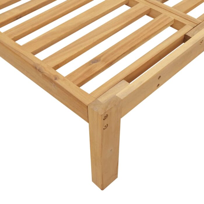 Canapé central palette de jardin bois massif d'acacia – Image 4