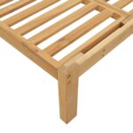 Salon de jardin palette 2 pcs bois massif d'acacia – Image 5