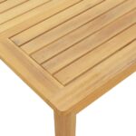 Salon de jardin palette 2 pcs bois massif d'acacia – Image 6