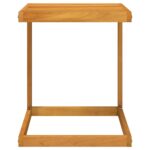 Table en forme de C 42x40x50 cm bois massif d'acacia – Image 2