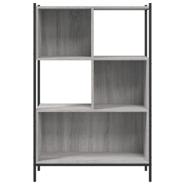 Bibliothèque sonoma gris 72x28x109 cm bois d'ingénierie – Image 3