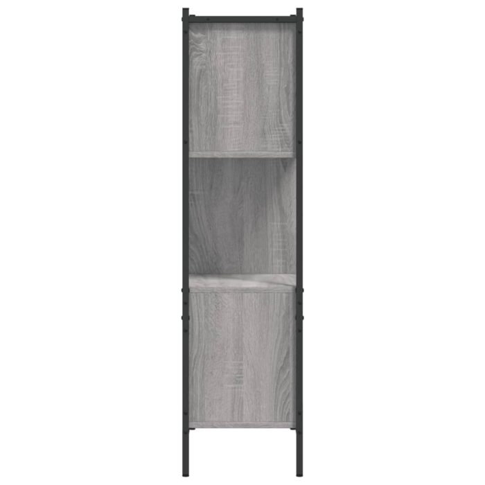 Bibliothèque sonoma gris 72x28x109 cm bois d'ingénierie – Image 4