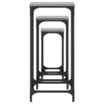 Tables d’appoint gigognes 3 pcs sonoma gris bois d'ingénierie – Image 4