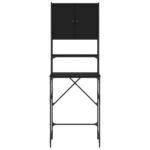 Armoire de machine à laver noir 68x48,5x194 cm – Image 6