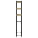 Étagère de lave-linge chêne sonoma 67x25x163 cm bois ingénierie – Image 5