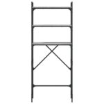 Étagère de lave-linge sonoma gris 67x25x163 cm bois ingénierie – Image 4