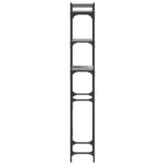 Étagère de lave-linge sonoma gris 67x25x163 cm bois ingénierie – Image 5