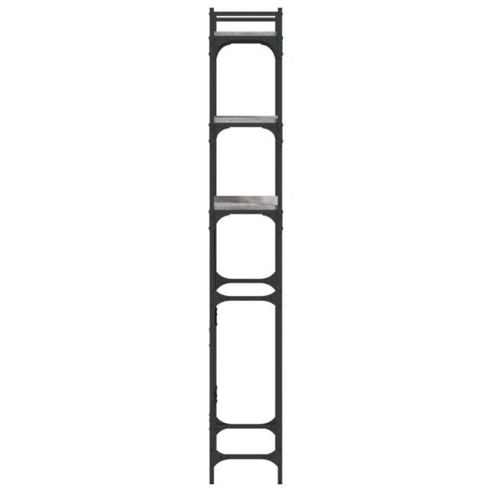 Étagère de lave-linge sonoma gris 67x25x163 cm bois ingénierie – Image 5