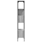 Bibliothèque 5 niveaux sonoma gris 76x33x188,5 cm – Image 4