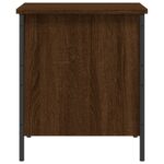Banc de rangement chêne marron 40x42,5x50 cm bois d'ingénierie – Image 6