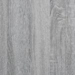 Banc à chaussures sonoma gris 70x38,5x49 cm bois d'ingénierie – Image 7