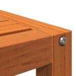 Supports pour plantes 3 pcs marron cire bois de pin massif – Image 6